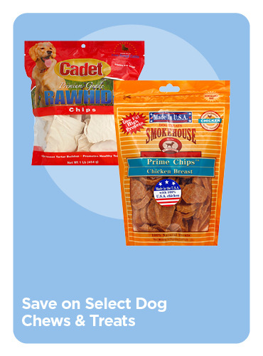 Save on Select Dog Chews & Treats