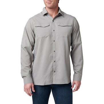 5.11 Men's Freedom Flex Lightweight Roll Up Long Sleeve Solid Shirt