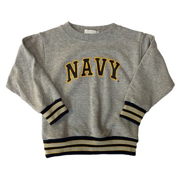 Third Street Sportswear Toddler Varsity Rib Crew Sweatshirt