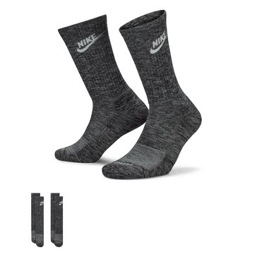 Nike Men's Everyday Plus Cushion Crew Socks 2-Pack