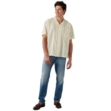 AE Men's Short Sleeve Oversized Camp Collar Shirt