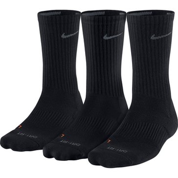 Nike Men's Dri-Fit 3-Pack Cushioned Crew Socks