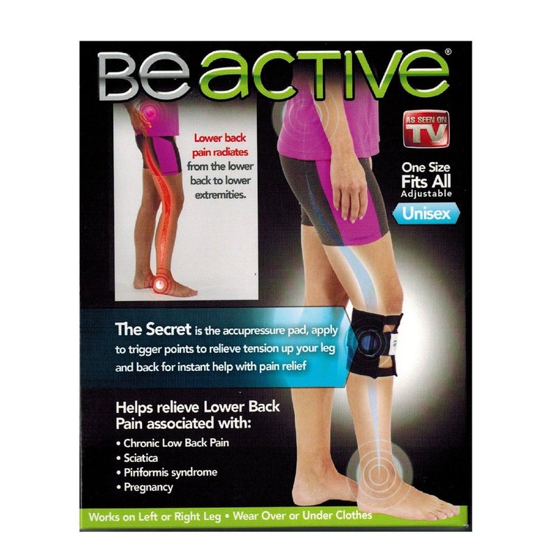 Beactive Pressure Point Knee Brace For Back Pain Relief | As Seen On 