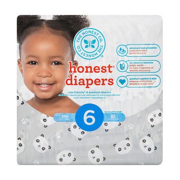 The Honest Company Diapers Size 6 - Jumbo Pack, 18ct