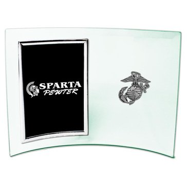 Sparta USMC EGA Curved Glass Picture Frame