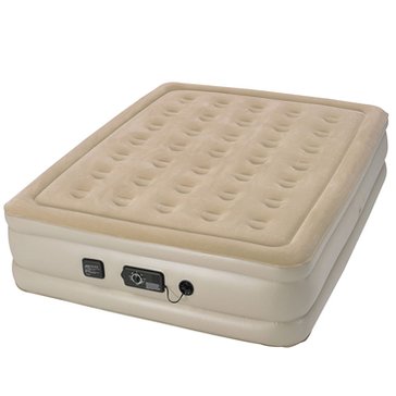 Serta Raised Queen Airbed with Never Flat Pump