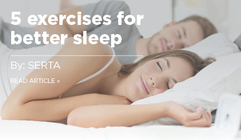 5 Exercises for better sleep