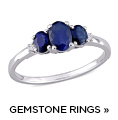 Gemstone Engagement Rings