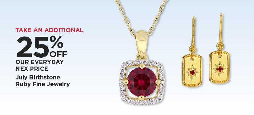 July Birthstone (Ruby) Fine Jewelry