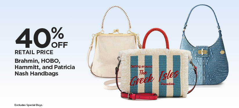 Brahmin, Hobo, Hammitt & Patricia Nash Handbags