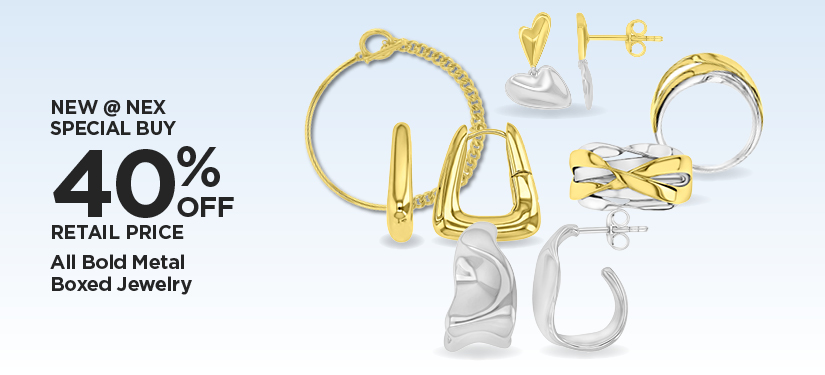 Special Buy! Bold Metal Boxed Jewelry