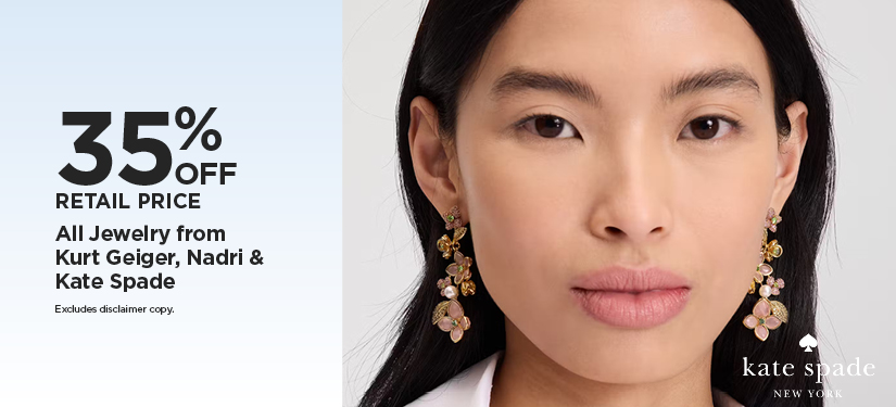 Kurt Geiger, Kate Spade & Nadri Jewelry
