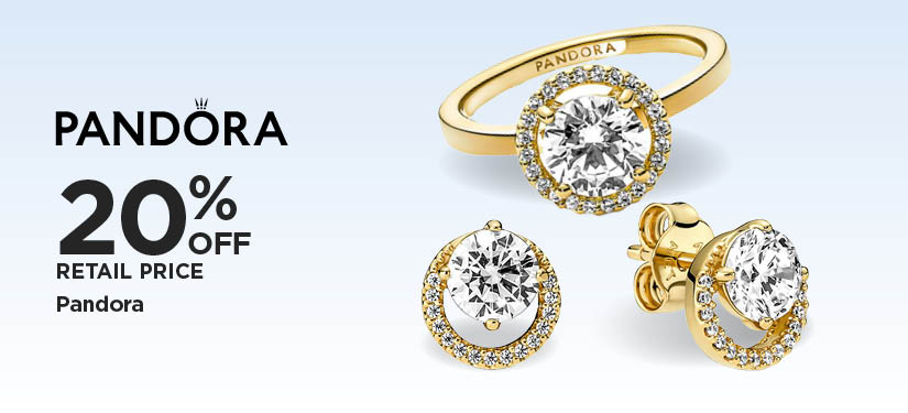 20% Off Retail Price Pandora