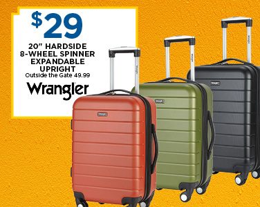 Wrangler Hardside Spinners on Sale