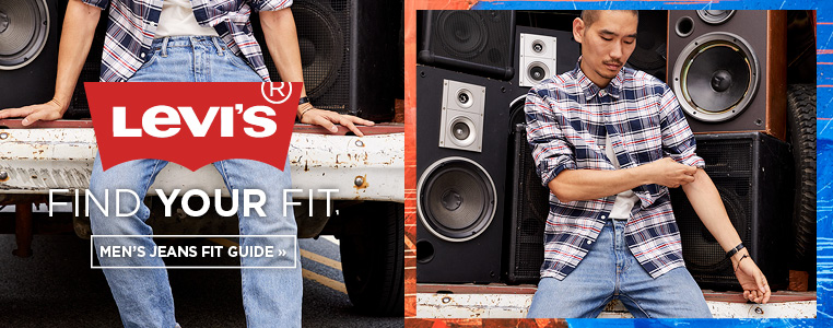 Men's Levi's. Find your fit.