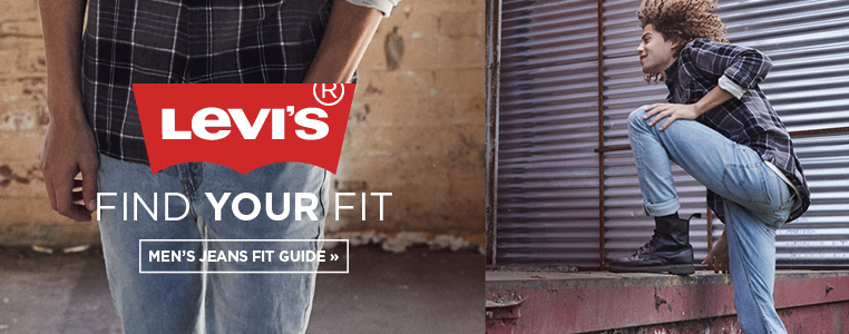 Men's Levi's. Find your fit.
