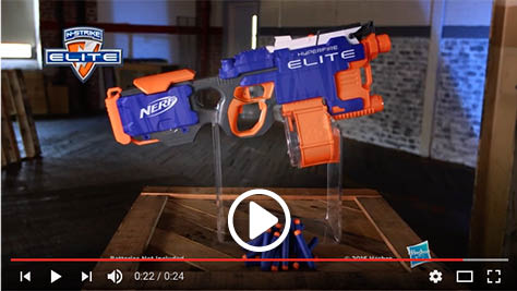 Video on Nerf N-Strike Elite