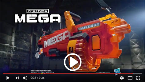 Video on Nerf N-Strike Mega