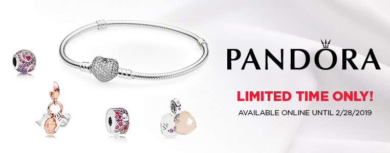Pandora Jewelry Now Available Online for a Limited Time Only