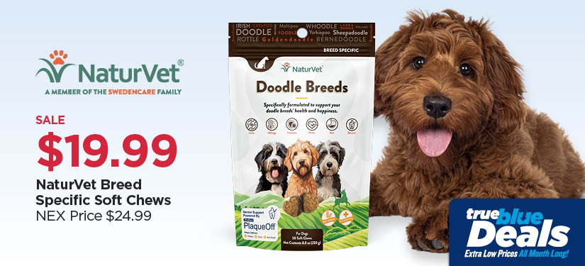 $19.99 NaturVet Breed Specific Soft Chews