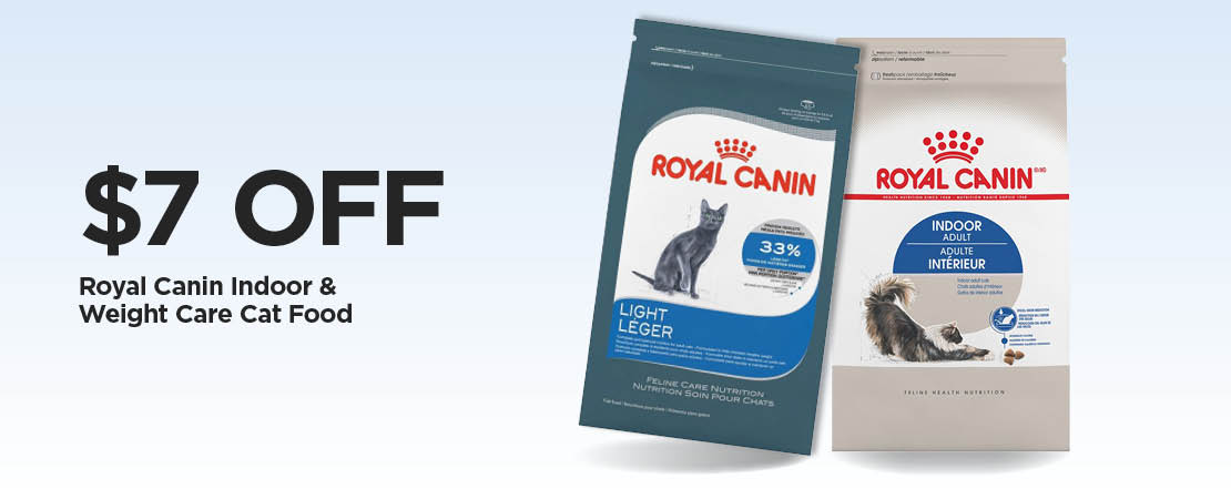 Take An Extra $7 Off Our Everyday NEX Price Royal Canin Indoor & Weight Care Cat Food