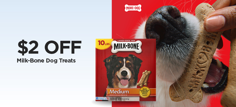 $2 Off Milk-Bone Dog Treats