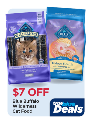 Take An Extra $7 Off Our Everyday NEX Price Blue Buffalo Wilderness Cat Food