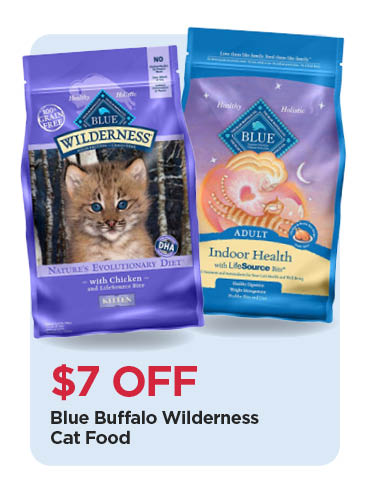 Take An Extra $7 Off Our Everyday NEX Price Blue Buffalo Wilderness Cat Food