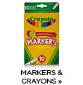 Markers & Crayons