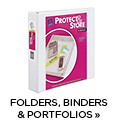 Folders, Binders & Portfolios