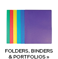 Folders, Binders & Portfolios