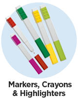 Markers, Crayons & Highlighters