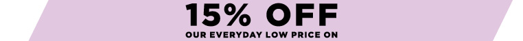 15% Off select toys
