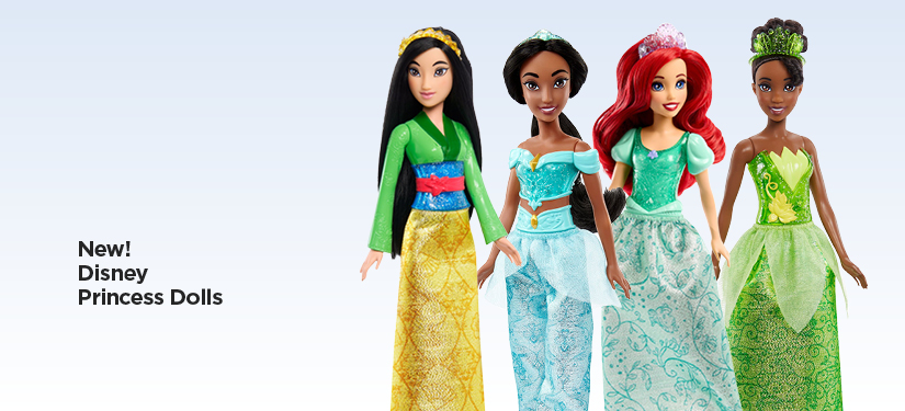 New! Disney Princess Dolls