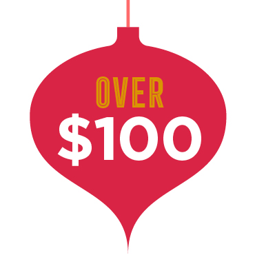 $100+