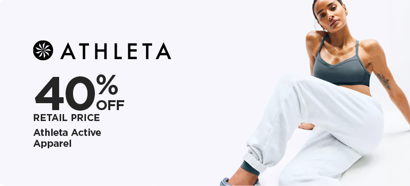 40% Off Retail Price Athleta Active Apparel