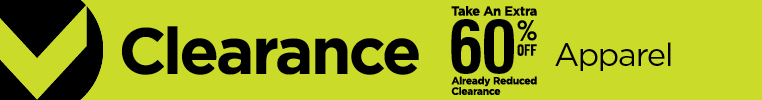 60% off select apparel