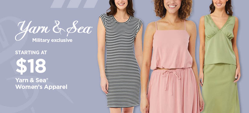 Yarn & Sea® Women's Apparel Starting at $18