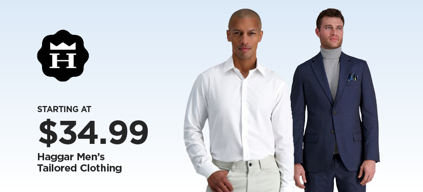 Haggar Men's Tailored Clothing