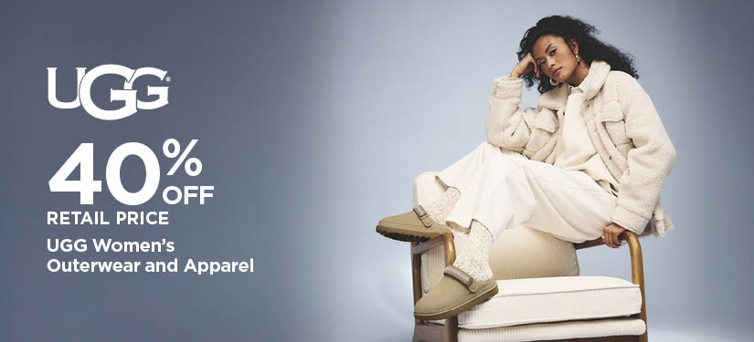 40% Off Retail Price UGG Women's Outerwear and Apparel