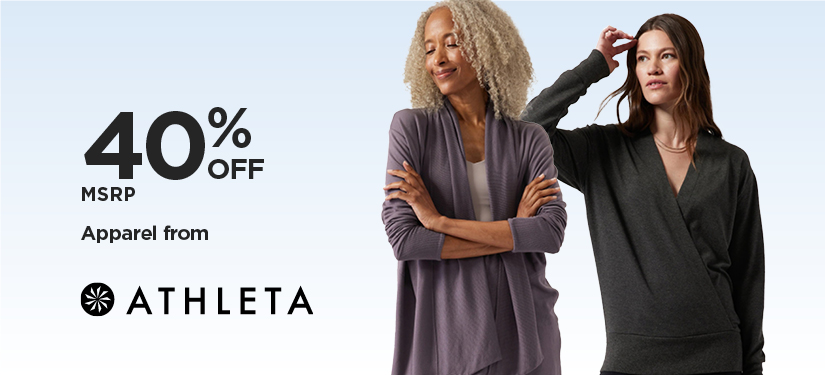 40% Off Athleta Apparel