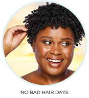 NO BAD HAIR DAYS