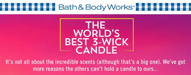 Bath & Body Works Candles