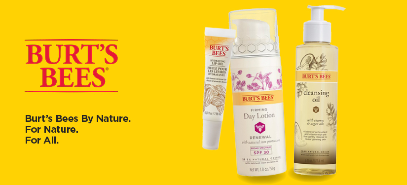 Burt's Bees By Nature. For Nature. For All