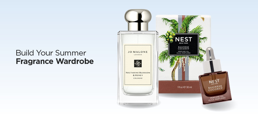 Build Your Summer Fragrance Wardrobe
