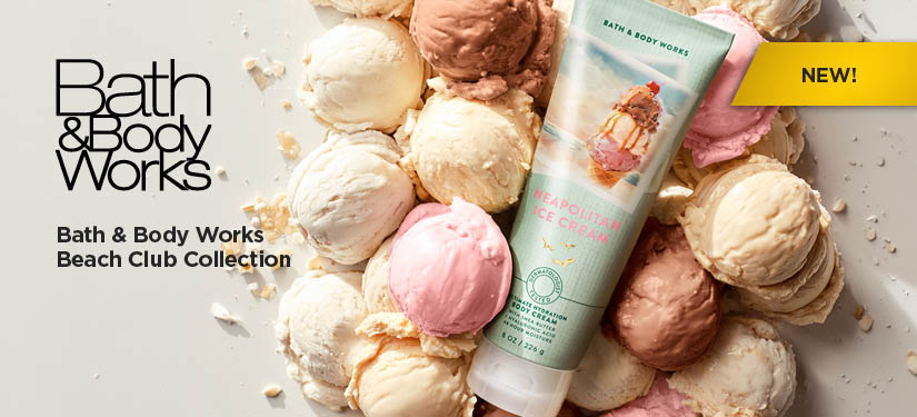 New! Bath & Body Works Beach Club Collection