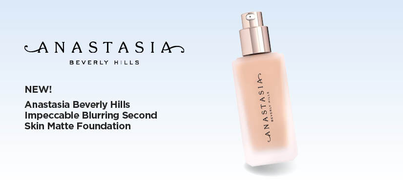 New! Anastasia Beverly Hills Impeccable Blurring Second Skin Matte Foundation