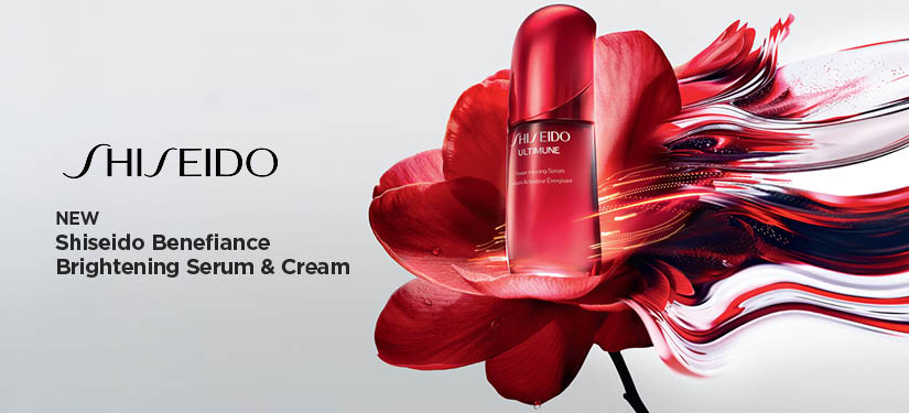 New! Shiseido Benefiance Brightening Serum & Cream