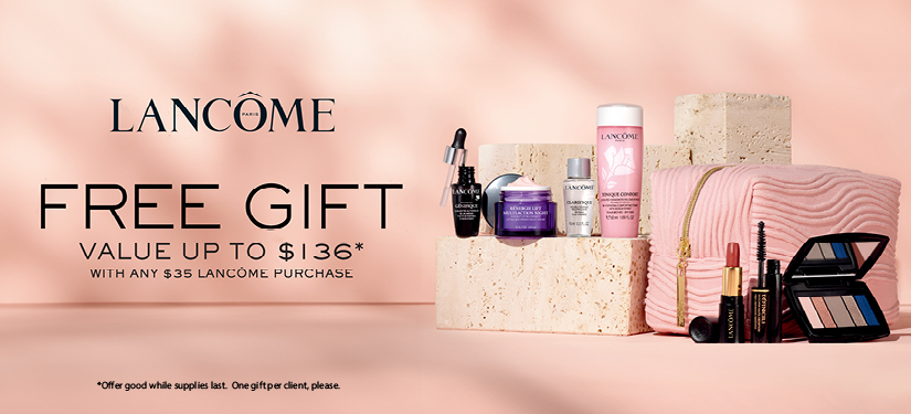 Lancôme Free Gift with any $35 Lancome Purchase