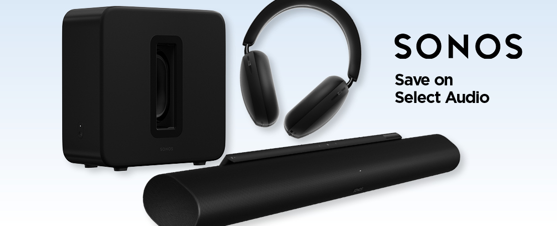 Save on  Select Audio from Sonos